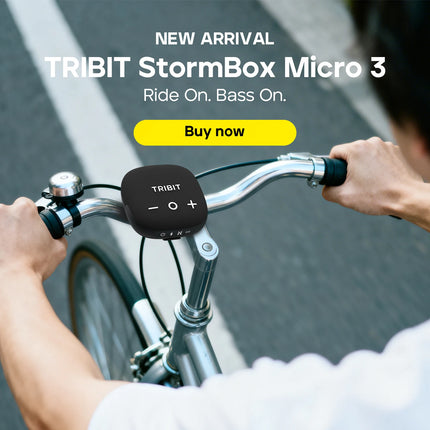 Tribit StormBox Micro 3 Wireless Speaker,13W XBass Sound,BT 6.0, 24H Playtime,IP68,TWS,Strap & Magnetic Mount for Bike/Outdoor