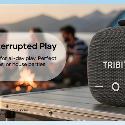 Tribit StormBox Micro 3 Wireless Speaker,13W XBass Sound,BT 6.0, 24H Playtime,IP68,TWS,Strap & Magnetic Mount for Bike/Outdoor