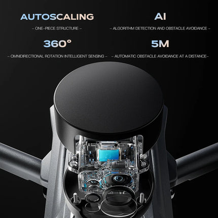 Wing 6 GPS Aerial Photography Fishing Drone 8K Camera Anti-Strong Wind Lifting Avoid Obstacles 360° 800M High One-Key Return