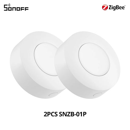 SONOFF SNZB-01P Smart Zigbee Wireless Switch 1-10PCS Smart Scene via eWeLink Two-Way Control with TX Ultimate NSPanel Pro Switch