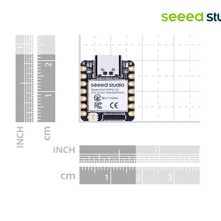 1pc/10pcs ESP32S3 mini development boards Seeed Studio XIAO esp32 s3 Arduino MicroPython Dev Board 240MHz 2.4GHz WiFi Bluetooth