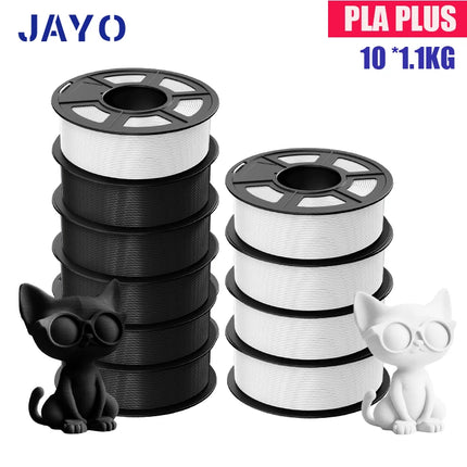 JAYO petg/PLA PLUS/High speed matte PETG /PLA filament 175mm no bubbles smooth multiple colors optional for 3D printing 10Rolls