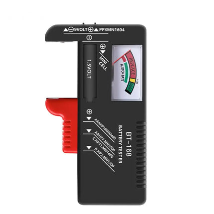 1/2pcs BT-168 Battery Tester, Universal Battery Tester, Battery Tester for Household Battery, Suitable for AAA AA C D 9V 1.5