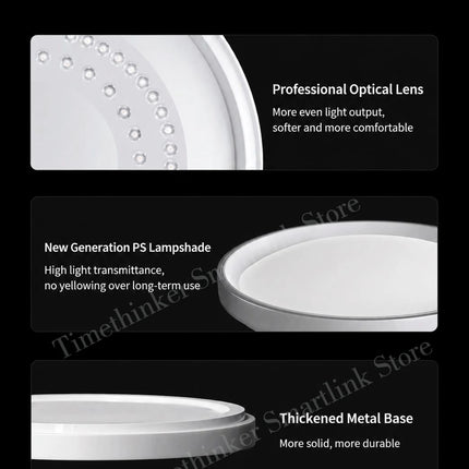Aqara Ceiling Light T1 ZigBee Adjustable Color Temperature 2700K-6500K Ambient Lighting Living Room Bedroom Lamp For Homekit APP