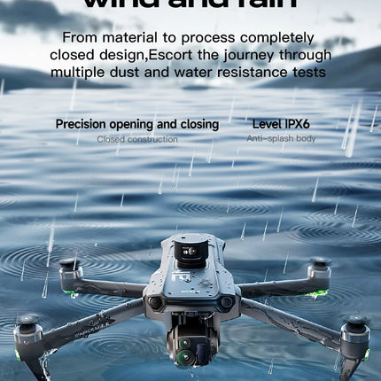 Wing 6 GPS Aerial Photography Fishing Drone 8K Camera Anti-Strong Wind Lifting Avoid Obstacles 360° 800M High One-Key Return