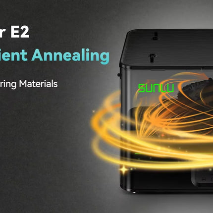 SUNLU E2 3D Filament Dryer Support 1KG Or 3KG PLA PETG PLA + Up to 110℃ Max Capacity 372×192mm×186mm