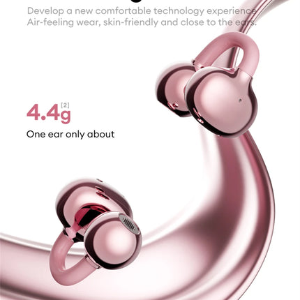 Lenovo LE302 Wireless Bluetooth 6.0 Headset Long Battery Life Sports Ear Clip Earphones HIFI Stereo Noise Cancelling Headphones