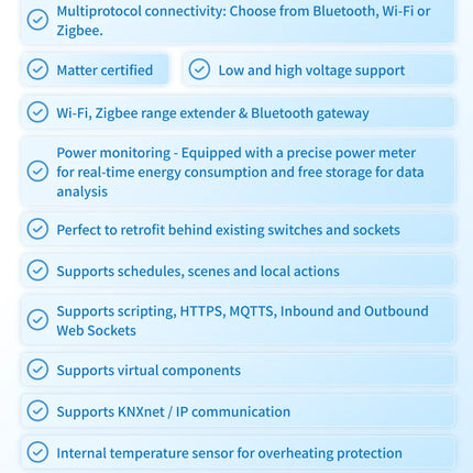 Shelly 1PM Gen4 Zigbee Dispositivos Matter Smart Switch IOT WiFi With Power Monitoring Compatible Alexa Homekit Google Home