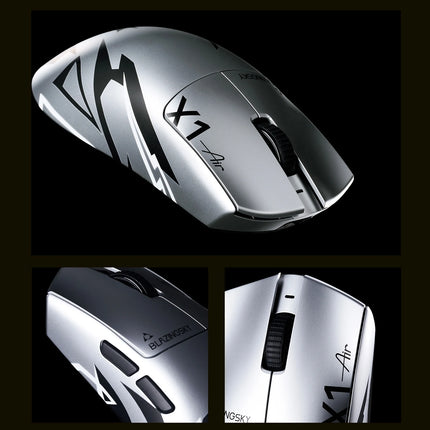 ATK Blazing Sky X1V2/X1 Air+ Wireless Mouse Dual Mode Paw 3950ultra 8k Return Rate Custom Ergonomics E-Sport Gaming Ofiice Mouse
