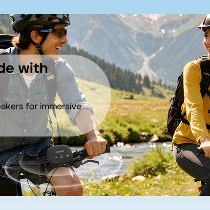 Tribit StormBox Micro 3 Wireless Speaker,13W XBass Sound,BT 6.0, 24H Playtime,IP68,TWS,Strap & Magnetic Mount for Bike/Outdoor