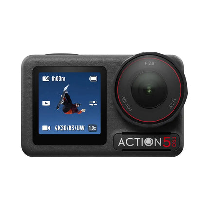 DJI Osmo Action 5 Pro 1/1.3" Sensor Action Camera Dual OLED High-Brightness Touchscreens 4hrs Extended Battery Life