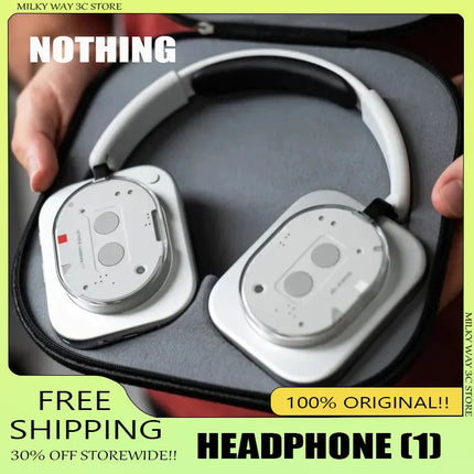 Nothing Headphones 1 Wireless Bluetooth Headphone Wired Gaming Active Noise Reduction HiFi Sound Stereo Earphones PC Gamer Gifts