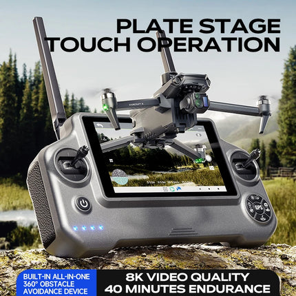 Wing 6 GPS Aerial Photography Fishing Drone 8K Camera Anti-Strong Wind Lifting Avoid Obstacles 360° 800M High One-Key Return