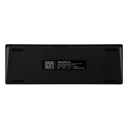 EPOMAKER Galaxy100 Lite QMK/VIA 96% ANSI US Layout Gasket Hot-Swap Wired/2.4GHz/BT Wireless 1800 Aluminum Mechanical Keyboard