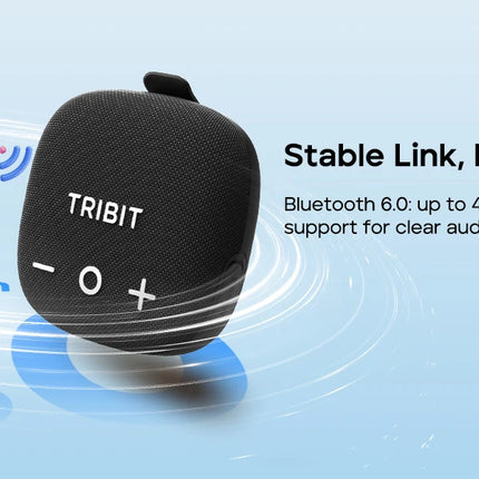Tribit StormBox Micro 3 Wireless Speaker,13W XBass Sound,BT 6.0, 24H Playtime,IP68,TWS,Strap & Magnetic Mount for Bike/Outdoor