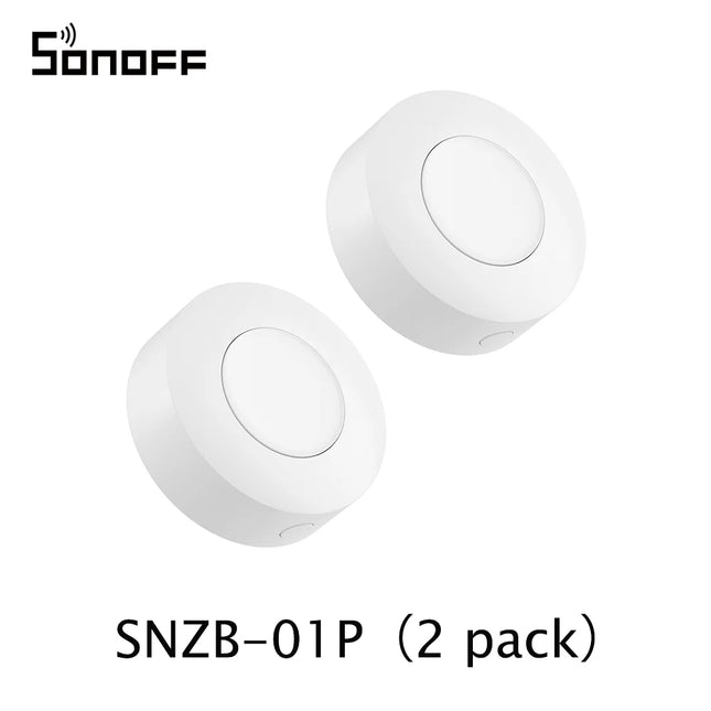 SONOFF SNZB-01P Zigbee Wireless Switch Button Smart Scene Switch Home Automation Control for EWeLink APP Alexa SmartThings