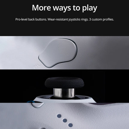 8BitDo Ultimate 2 Wireless 2.4G Gaming Controller with Charging Dock, TMR Joystick Bluetooth Gamepad for PC, Windows ,Android