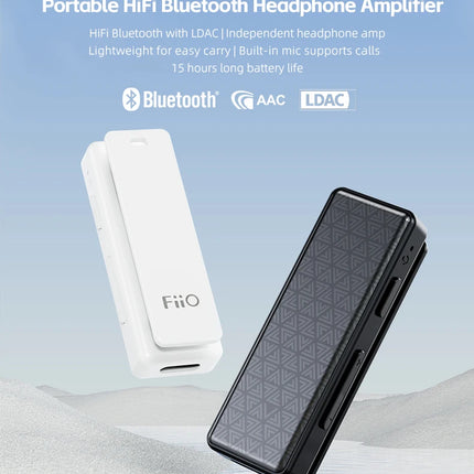 FiiO BTR11 Bluetooth 5.3 Receiver LDAC 3.5mm Wireless Audio Headphone Amplifier Adapter