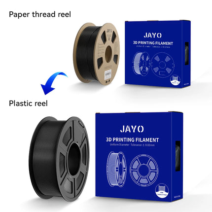 JAYO petg/PLA PLUS/High speed matte PETG /PLA filament 175mm no bubbles smooth multiple colors optional for 3D printing 10Rolls