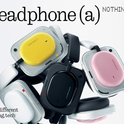 NOTHING Headphone (a) Wireless Bluetooth Headphone Long Battery Life 40 Db Active Noise Cancelling Hi Res Ldac Ip52 Waterproof