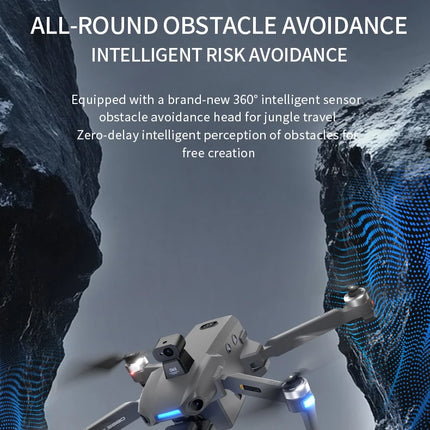 S880 MAX Professional GPS Drone With 8K HD Camera Screen Remote 3 Axis Gimbal Obstacle Avoidance FPV Brushless RC Quadcopter Toy