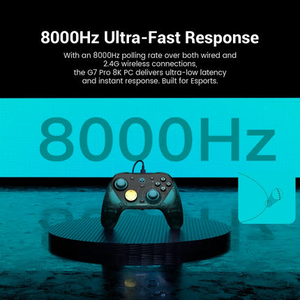 GameSir G7 Pro 8k PC Aimlabs Edition Wireless Controller for FPS Esport Gaming with Motion Control Hall Trigger TMR Strick Gen-2