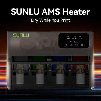 SUNLU AMS Heater 3D Filament Dryer Enables Simultaneous Printing & Drying Easy Installation Compatible with Bambu Lab AMS Gen 1