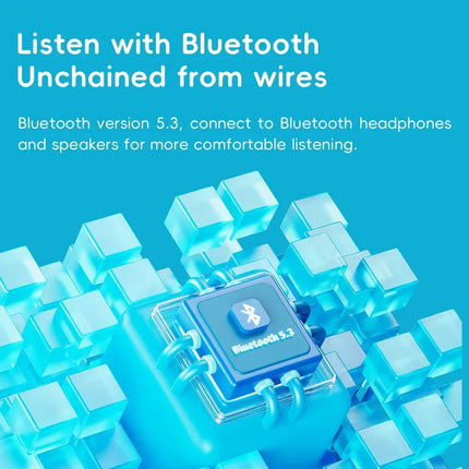 FiiO/SnowSky Echo MP3 Mini Music Player Playback 3.5mm/4.4mm Headphones Output Bluetooth HiFi Pure Music Player Custom Gifts