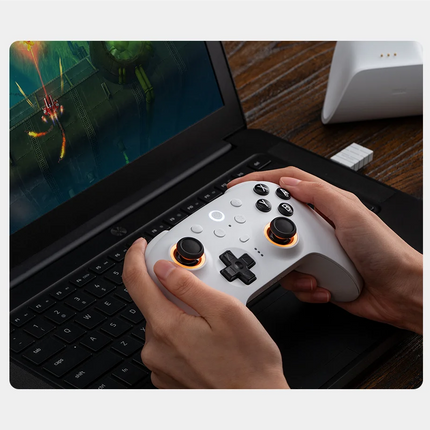 8BitDo Ultimate 2 Bluetooth Gaming Controller for Switch 2,1& Windows PC with TMR Joysticks, Switchable Triggers, Motion Control
