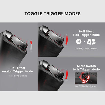 GameSir Cyclone 2 Wireless Controller for Nintendo Switch 2 / iPhone / Android, Bluetooth Gamepad with Hall Effect Triggers