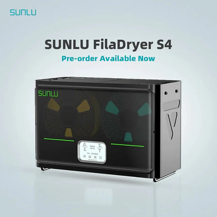SUNLU S4 3D Filament Dryer Support PLA PETG PLA + 4 Rolls 1KG 1.75/2.85/3MM Filament Gear Easy Operation Free And Fast Shipping