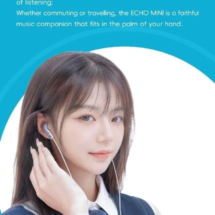 FiiO/SnowSky Echo MP3 Mini Music Player Playback 3.5mm/4.4mm Headphones Output Bluetooth HiFi Pure Music Player Custom Gifts