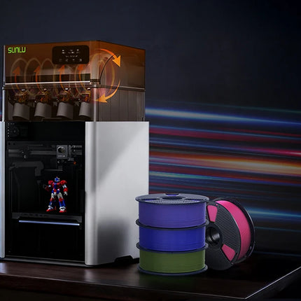 SUNLU AMS Heater 3D Filament Dryer Enables Simultaneous Printing & Drying Easy Installation Compatible with Bambu Lab AMS Gen 1