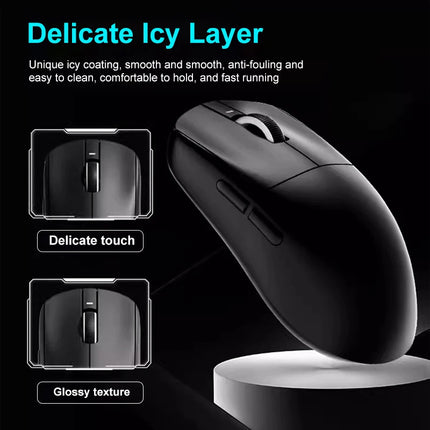 ATK VXE R1 Pro MAX Dragonfly R1 Bluetooth Gaming Mouse PAW3395 2.4G Wireless E-sports Mice Rechargeable Lightweight Ergonomic