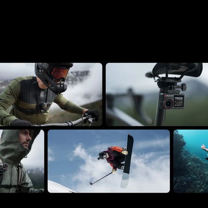 DJI Osmo Action 5 Pro 1/1.3" Sensor Action Camera Dual OLED High-Brightness Touchscreens 4hrs Extended Battery Life