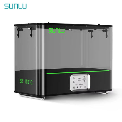 SUNLU E2 3D Filament Dryer Support 1KG Or 3KG PLA PETG PLA + Up to 110℃ Max Capacity 372×192mm×186mm