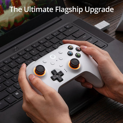 8BitDo Ultimate 2 Wireless 2.4G Gaming Controller with Charging Dock, TMR Joystick Bluetooth Gamepad for PC, Windows ,Android