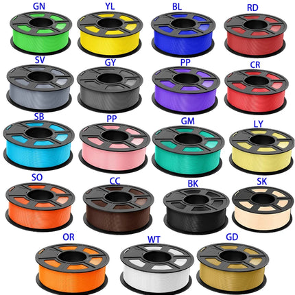JAYO petg/PLA PLUS/High speed matte PETG /PLA filament 175mm no bubbles smooth multiple colors optional for 3D printing 10Rolls