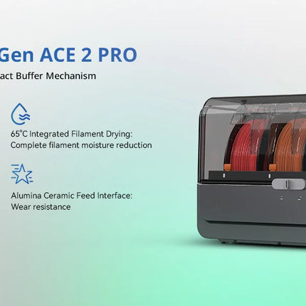 Anycubic ACE 2 Pro For Kobra X/Kobra S1/Kobra S1 Max/Kobra 4/Kobra 3 Max Filament Box Auto Drying Filament
