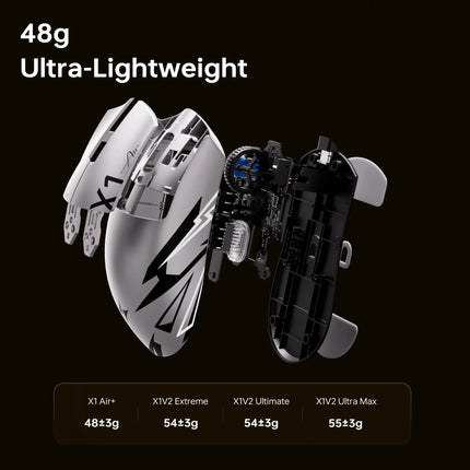 ATK Blazing Sky X1V2/X1 Air+ Wireless Mouse Dual Mode Paw 3950ultra 8k Return Rate Custom Ergonomics E-Sport Gaming Ofiice Mouse