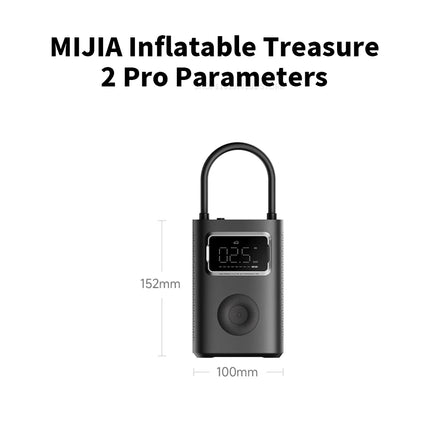 New MIJIA Air Pump 2 Pro Portable Electric Air Compressor Mi Inflatable Treasure 150psi High Pressure Motorcycle Car Soccer