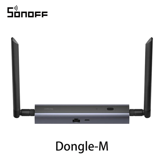 SONOFF Dongle-M Dongle Max Zigbee/Thread PoE Dongle High-Performance Chipset Dual-antenna Supports Ethernet,Wi-Fi,USB Connection