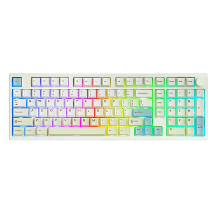 EPOMAKER Galaxy100 Lite QMK/VIA 96% ANSI US Layout Gasket Hot-Swap Wired/2.4GHz/BT Wireless 1800 Aluminum Mechanical Keyboard