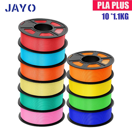 JAYO petg/PLA PLUS/High speed matte PETG /PLA filament 175mm no bubbles smooth multiple colors optional for 3D printing 10Rolls