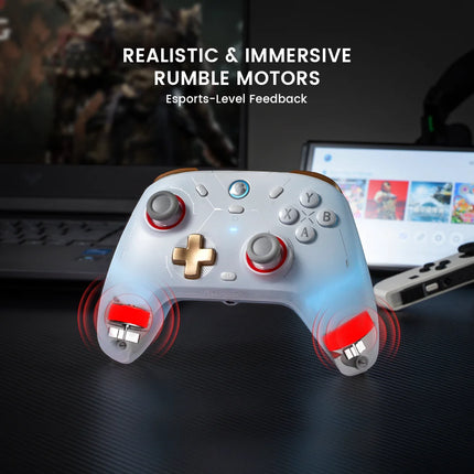 GameSir Cyclone 2 Wireless Controller for Nintendo Switch 2 / iPhone / Android, Bluetooth Gamepad with Hall Effect Triggers