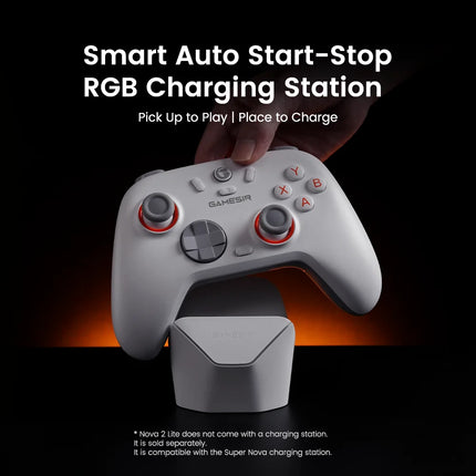 GameSir Nova 2 Lite Wireless Switch Controller Bluetooth Gamepad with Hall Effect for Nintendo Switch, iPhone, Android, PC