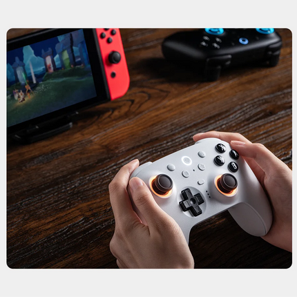 8BitDo Ultimate 2 Bluetooth Gaming Controller for Switch 2,1& Windows PC with TMR Joysticks, Switchable Triggers, Motion Control