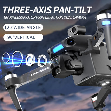 S880 MAX Professional GPS Drone With 8K HD Camera Screen Remote 3 Axis Gimbal Obstacle Avoidance FPV Brushless RC Quadcopter Toy