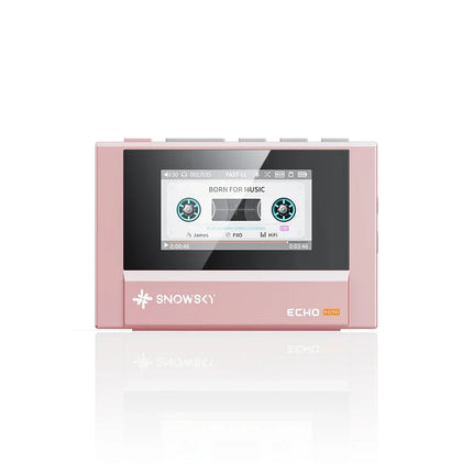 FiiO/SnowSky Echo MP3 Mini Music Player Playback 3.5mm/4.4mm Headphones Output Bluetooth HiFi Pure Music Player Custom Gifts