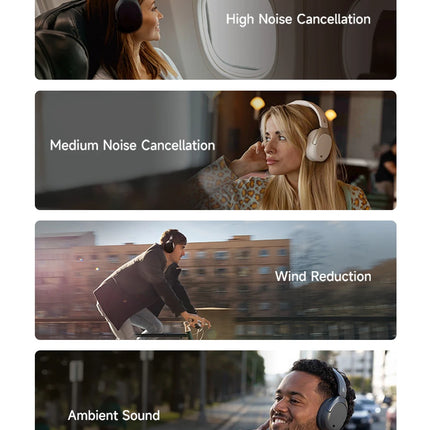 Edifier W830NB Wireless Headphones Bluetooth 5.4 Active Noise Cancelling Hi-Res Over-Ear Headset LDAC Foldable -45dB ANC 94H